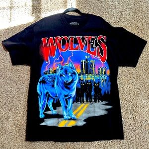 Big Sean Wolves Detroit Tee Size XL